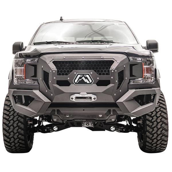 Fab Fours - Fab Fours GR4500-1 Grumper Front Bumper for Ford F150 2018-2020