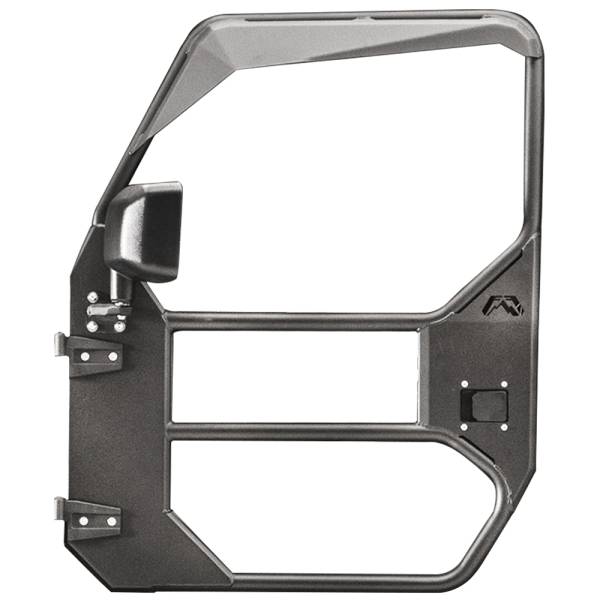 Fab Fours - Fab Fours JL1030-1 Front Full Tube Door for Jeep Wrangler JL 2018-2024