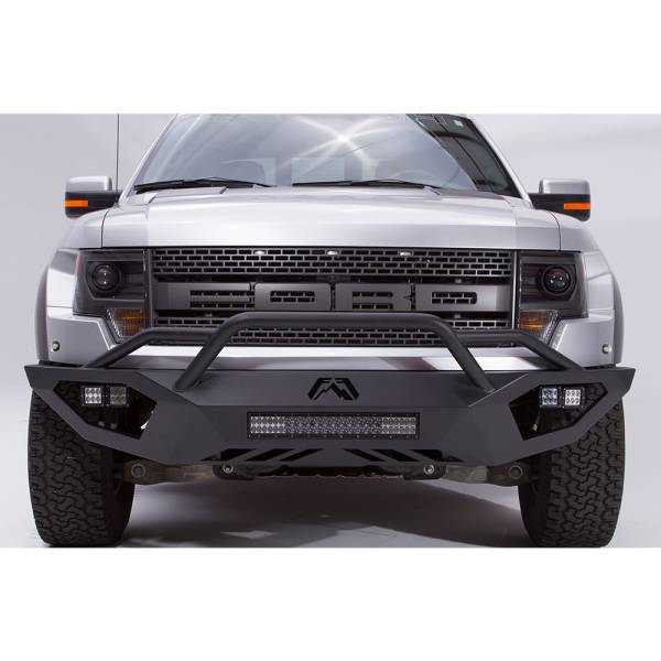 Fab Fours - Fab Fours FF10-D1962-1 Vengeance Front Bumper with Pre-Runner Guard for Ford Raptor 2010-2014