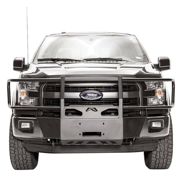 Fab Fours - Fab Fours FF15-N3270-1 Winch Mount with Full Guard for Ford F150 2015-2020