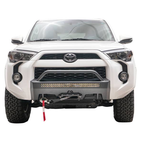 Fab Fours - Fab Fours T4R-N4552-1 Hidden Winch Mount with Pre-Runner Bar for Toyota 4Runner 2014-2021