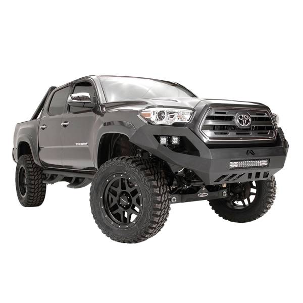 Fab Fours - Fab Fours TT16-D3651-1 Vengeance Front Bumper for Toyota Tacoma 2016-2023