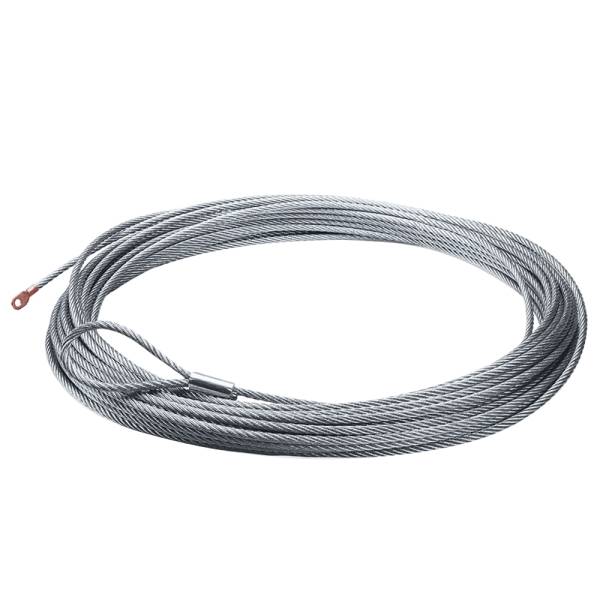 Warn - Warn 38423 Wire Rope 125'X3/8" - REPLACEMENT STEEL ROPE