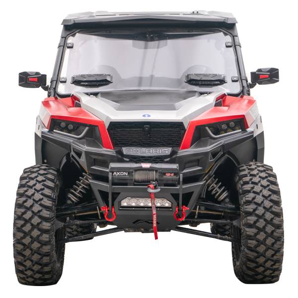 Fab Fours - Fab Fours SXFB-1250-1 Winch Ready Front Bumper for Polaris General 2016-2019