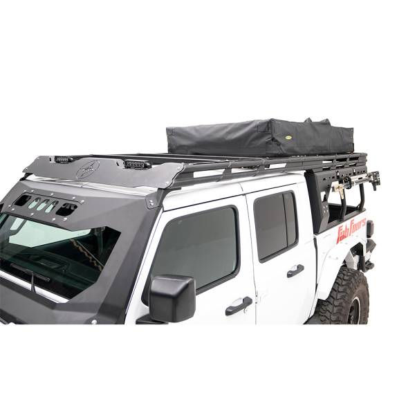 Fab Fours - Fab Fours JTOR-02-1 Overland Rack Extension for Jeep Gladiator JT 2020-2022