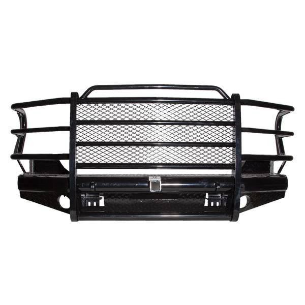 Tough Country - Tough Country TFR2011FLRESM-GLOSS Traditional Front Bumper for Ford F250/F350 2011-2016