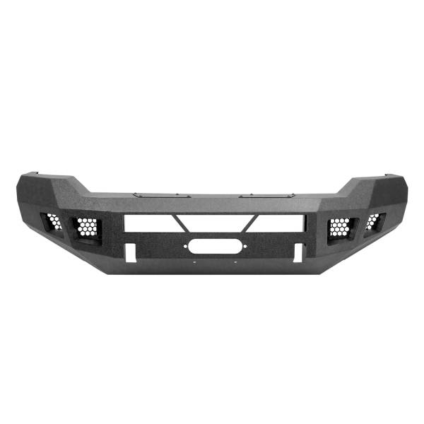 Body Armor - Body Armor FD-19341 Eco Series Winch Front Bumper with Sensor Holes for Ford F250/F350 2017-2022