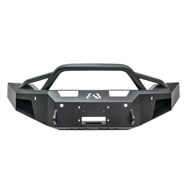 Fab Fours - Fab Fours DR19-A4452-1 Premium Front Bumper with Pre-Runner Guard for Dodge Ram 2500/3500 2019-2024