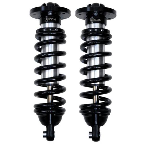 Icon Vehicle Dynamics - Icon 81001-CB Front 2.5 Internal Reservoir Coilover Shock Kit for Nissan Titan 2004-2015