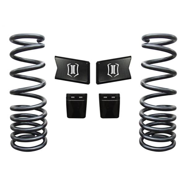 Icon Vehicle Dynamics - Icon 212500 2.5" Dual Rate Front Lifted Spring Kit for Dodge Ram 2500 HD/3500 HD 2003-2012