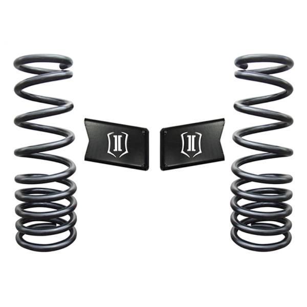 Icon Vehicle Dynamics - Icon 214010 4.5" Dual Rate Front Lifted Spring Kit for Dodge Ram 2500 HD/3500 HD 2003-2012