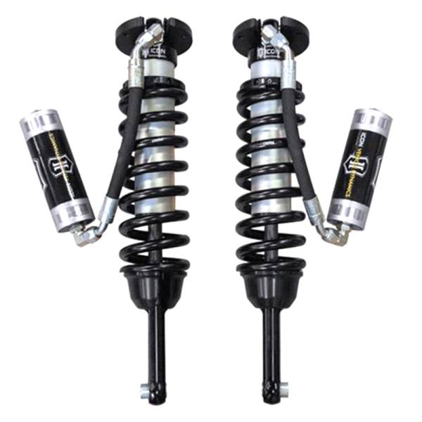 Icon Vehicle Dynamics - Icon 58735 VS 2.5 Extended Travel Remote Reservoir Front Coilover Shock Kit for Toyota Tacoma/4Runner 2003-2014