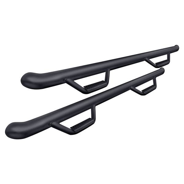 N-Fab - N-Fab G1566QC-TX Cab Length Nerf Bars for Chevy Colorado and GMC Canyon Extended Cab 2015-2019 - Textured Black
