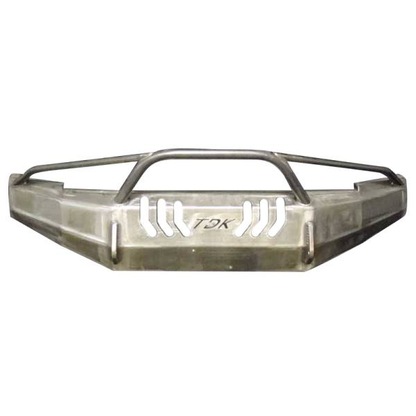 Throttle Down Kustoms - Throttle Down Kustoms BPRE9298F Front Bumper with Pre-Runner Guard for Ford F250/F350 1992-1998