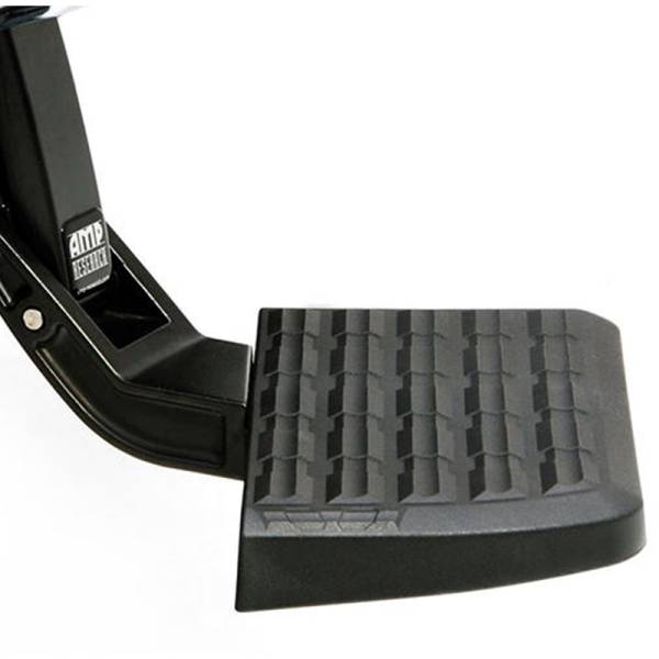 AMP Research - AMP Research 75301-01A BedStep Flip Down Bumper Step for Chevy Silverado 1500HD/2500 HD 2001-2006