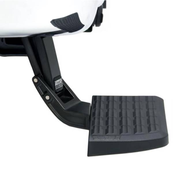 AMP Research - AMP Research 75303-01A BedStep Flip Down Bumper Step for Ford F450 1999-2016