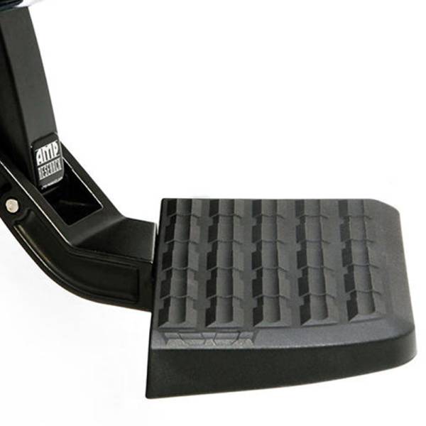 AMP Research - AMP Research 75304-01A BedStep Flip Down Bumper Step for Dodge Ram 1500 2002-2008