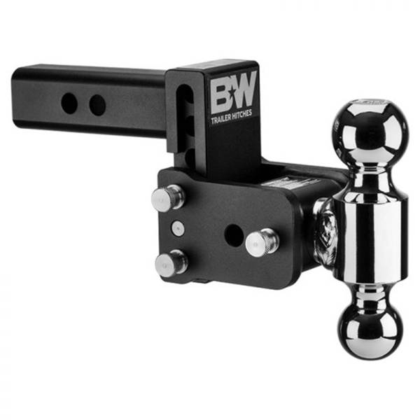 B&W - B&W TS10035B Tow and Stow Hitch for 2" Receiver - Black