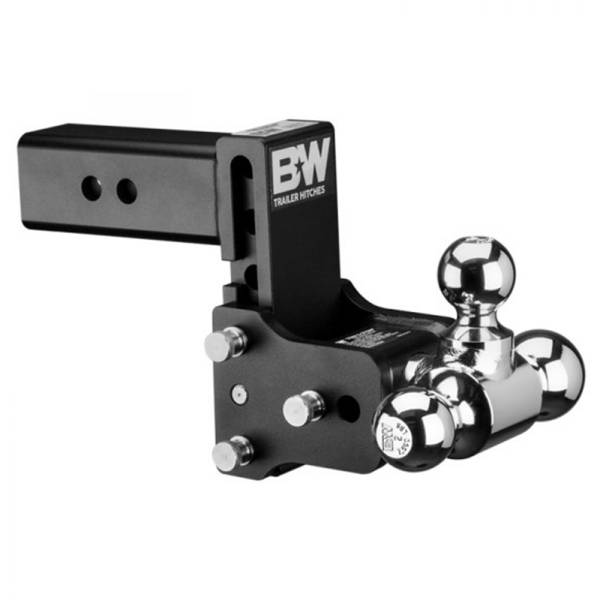 B&W - B&W TS20048B Tow and Stow Hitch for 2.5" Receiver - Black
