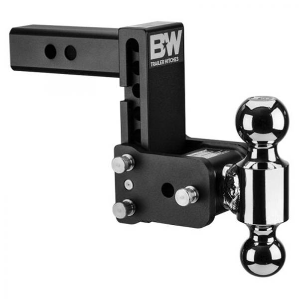 B&W - B&W TS10038B Tow and Stow Hitch for 2" Receiver - Black