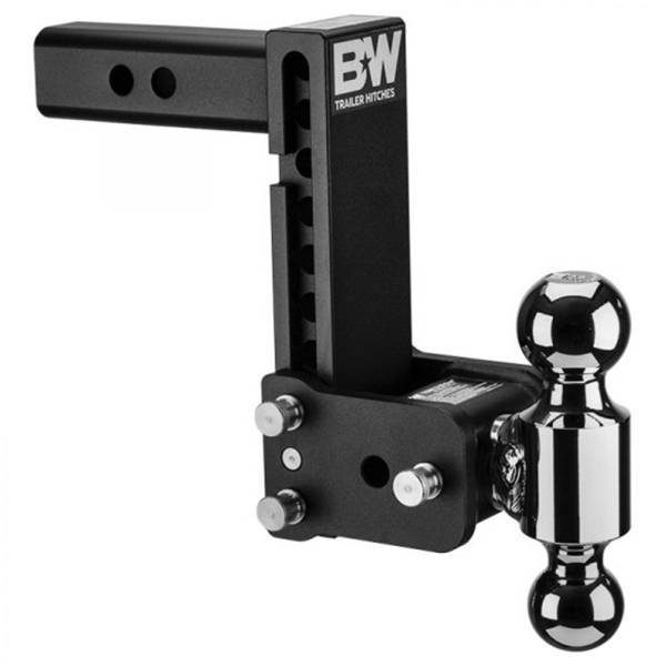 B&W - B&W TS10040B Tow and Stow Hitch for 2" Receiver - Black