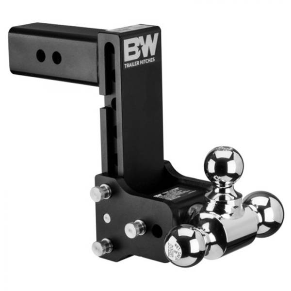 B&W - B&W TS20049B Tow and Stow Hitch for 2.5" Receiver - Black