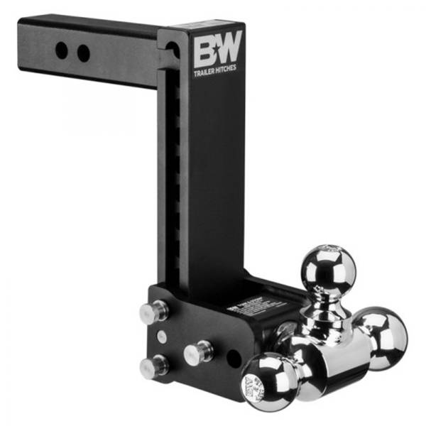 B&W - B&W TS10050B Tow and Stow Hitch for 2" Receiver - Black