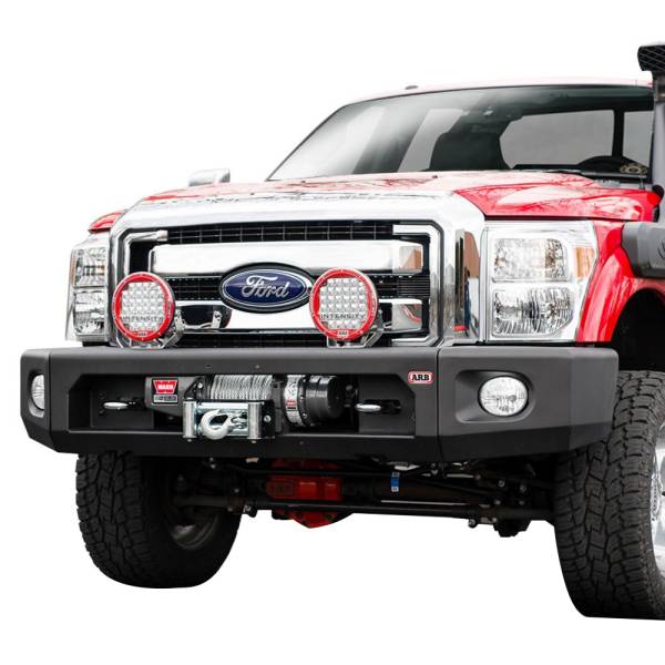 ARB 4x4 Accessories - ARB 2236030 Modular Winch Front Bumper Kit for Ford F250/F350 2011-2016