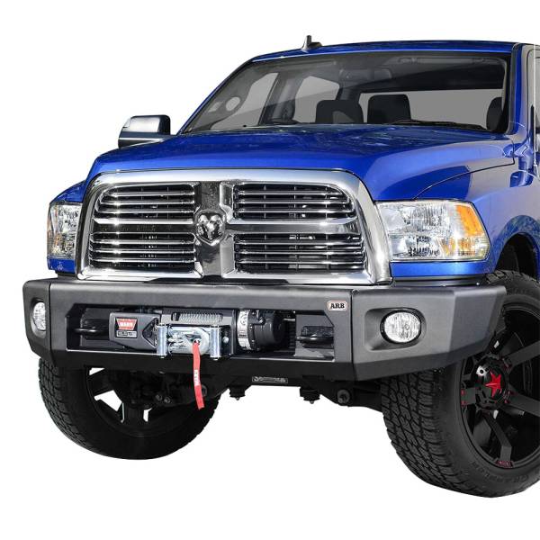 ARB 4x4 Accessories - ARB 2237030 Modular Winch Front Bumper Kit for Dodge Ram 2500/3500 2010-2018