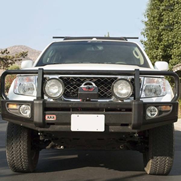 ARB 4x4 Accessories - ARB 3438290 Deluxe Winch Front Bumper for Nissan Pathfinder 2008-2009