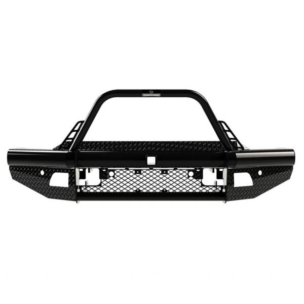 Ranch Hand - Ranch Hand BTC201BLR Legend Bullnose Front Bumper with Sensor Holes and Camera for Chevy Silverado 2500HD/3500 2020