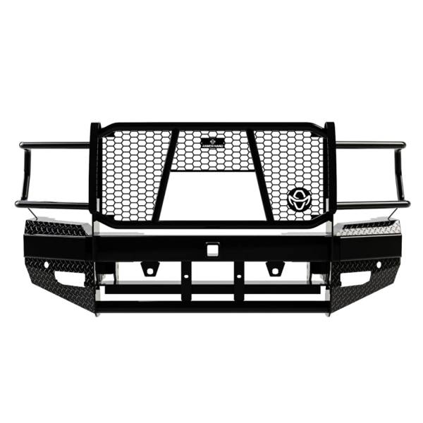 Ranch Hand - Ranch Hand FBD195BLRC Sport Winch Front Bumper with Sensor Holes for Dodge Ram 2500/3500 2019-2024 New Body Style