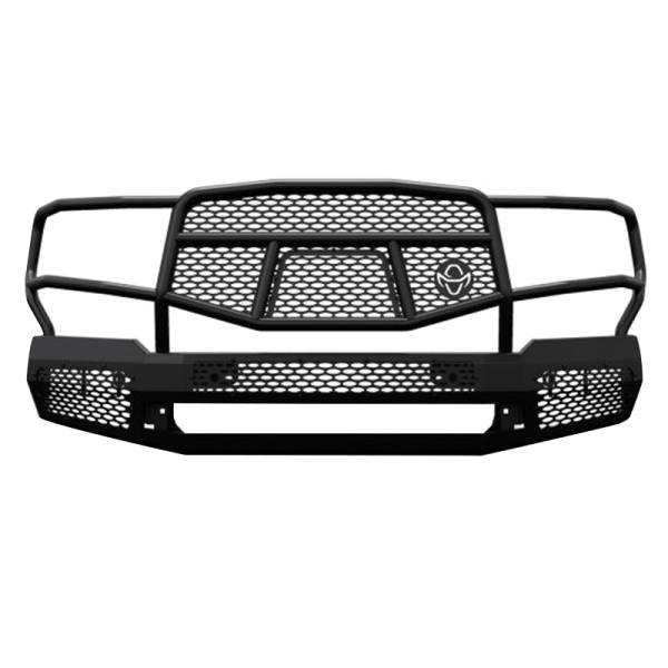 Ranch Hand - Ranch Hand MFF18HBM1 Midnight Front Bumper with Grille Guard for Ford F150 2018-2020