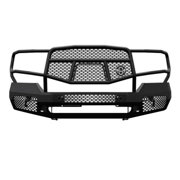 Ranch Hand - Ranch Hand MFG151BM1 Midnight Front Bumper with Grille Guard for GMC Sierra 2500HD/3500 2015-2019