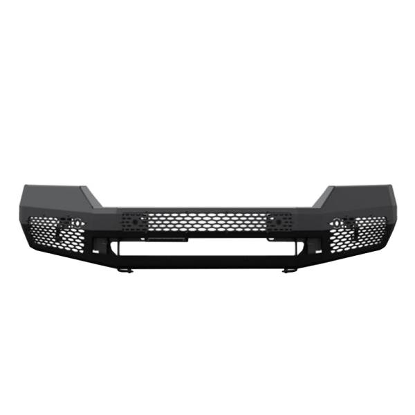 Ranch Hand - Ranch Hand MFG151BMN Midnight Front Bumper without Grille Guard for GMC Sierra 2500HD/3500 2015-2019