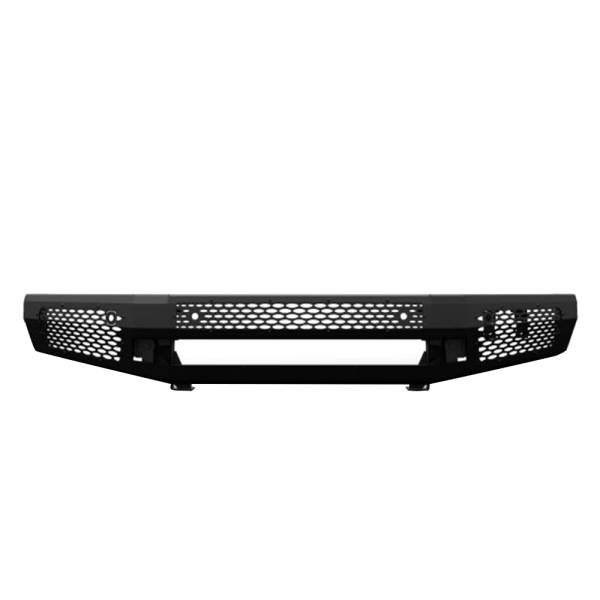 Ranch Hand - Ranch Hand MFT14HBMN Midnight Front Bumper without Grille Guard for Toyota Tundra 2014-2021