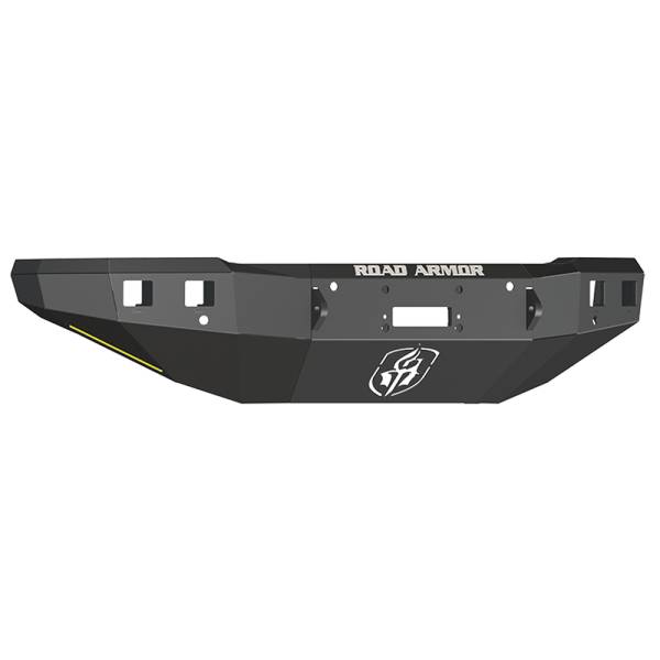 Road Armor - Road Armor 315R0B Stealth Winch Front Bumper with Square Light Holes for Chevy Silverado 2500HD/3500 2015-2019