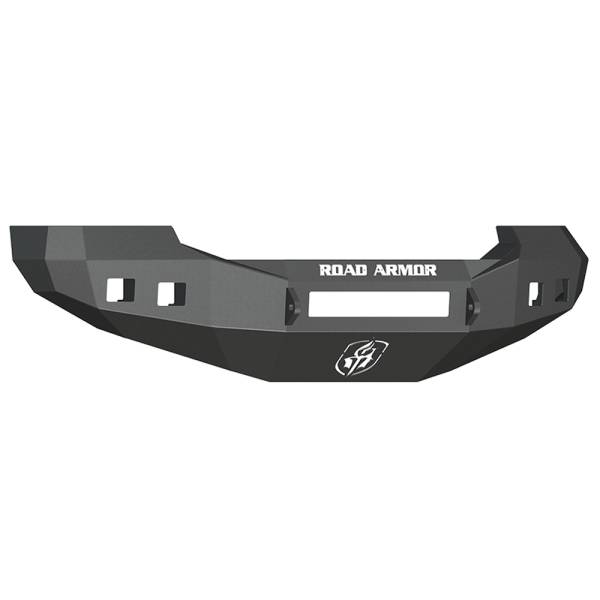 Road Armor - Road Armor 605R0B-NW Stealth Non-Winch Front Bumper with Square Light Holes for Ford F250/F350/F450/Excursion 2005-2007
