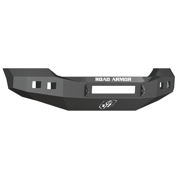 Road Armor - Road Armor 611R0B-NW Stealth Non-Winch Front Bumper with Square Light Holes for Ford F250/F350 2011-2016