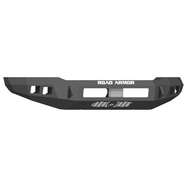 Road Armor - Road Armor 6171F0B-NW Stealth Non-Winch Front Bumper with Square Light Holes for Ford F150 2018-2020