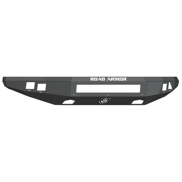 Road Armor - Road Armor 614R0B-NW Stealth Non-Winch Front Bumper with Square Light Holes for Ford F150 Raptor 2010-2014