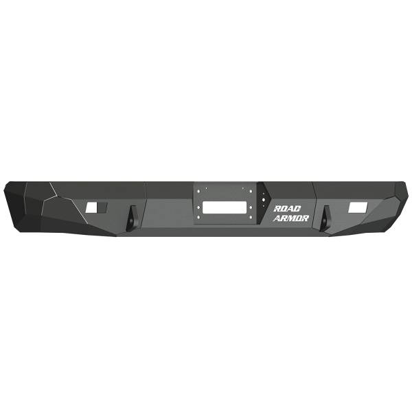 Road Armor - Road Armor 61200B Stealth Winch Rear Bumper for Ford Excursion 1999-2007