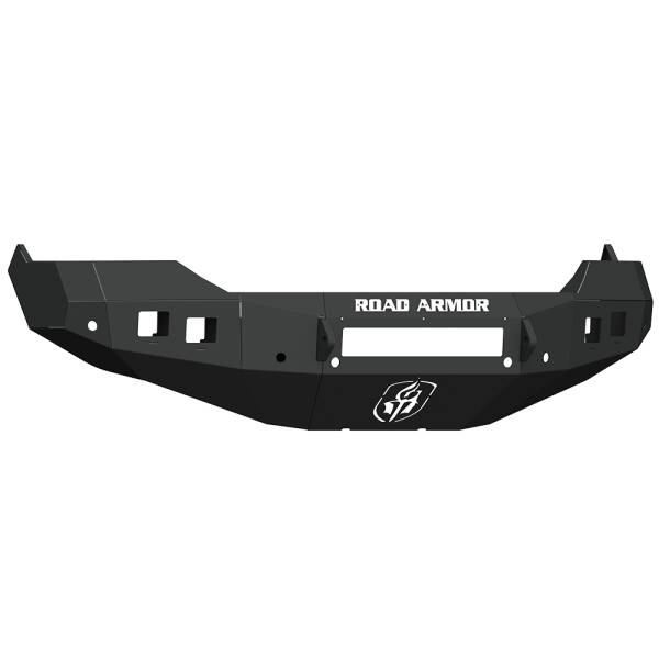Road Armor - Road Armor 413F0B-NW Stealth Non-Winch Front Bumper with Square Light Holes for Dodge Ram 1500 2013-2018