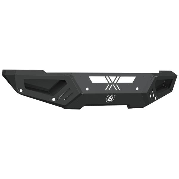 Road Armor - Road Armor 4162XF0B Spartan Non-Winch Front Bumper with Sensor Holes for Dodge Ram 2500/3500 2016-2018