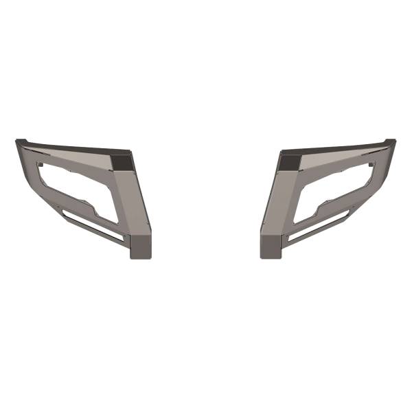 Road Armor - Road Armor 4164DF1 Identity Front Bumper Wide End Pods for Dodge Ram 2500/3500 2016-2018