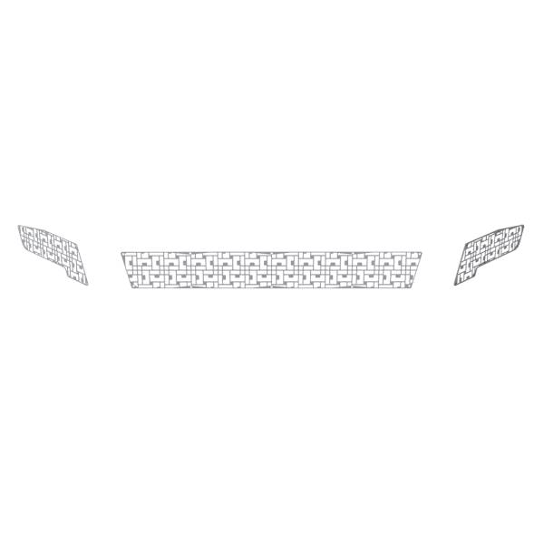 Road Armor - Road Armor 4DFMD Identity Front Bumper iD Mesh