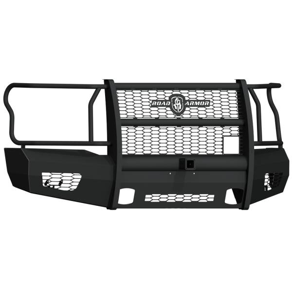 Road Armor - Road Armor 6181VF26B Vaquero Non-Winch Front Bumper with Full Guard and 2" Receiver for Ford F150 2018-2020