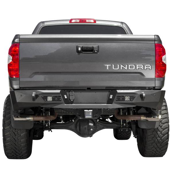 Addictive Desert Designs - ADD R741231280103 Stealth Fighter Rear Bumper with Backup Sensors for Toyota Tundra 2014-2021