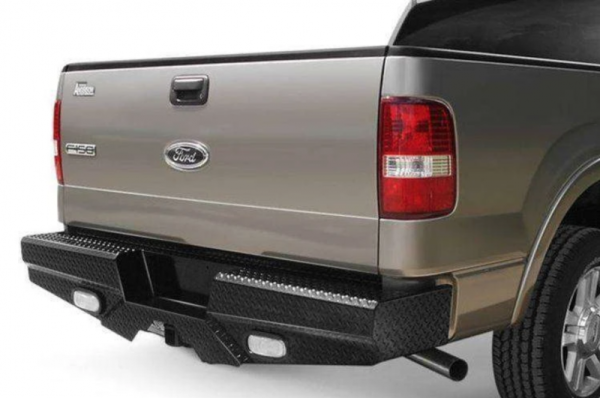 Frontier Gear - Frontier Gear 100-10-6012 Rear Bumper with Sensor Holes and No Lights for Ford F150 2006-2008