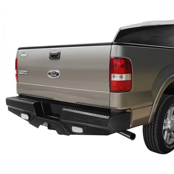 Frontier Gear - Frontier Gear 100-11-7008 Rear Bumper with Sensor Holes and No Lights for Ford F250/F350 2017-2022